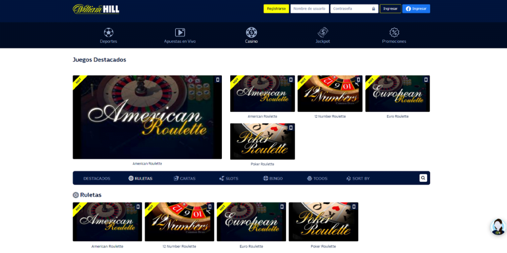 william hill bono