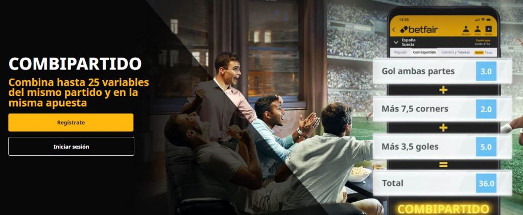 cómo ver partidos desde betfair tv