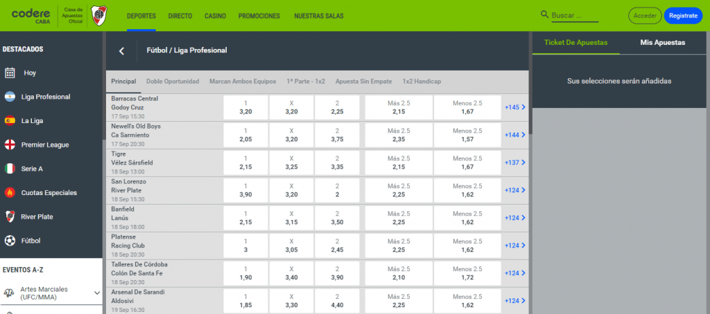 codere futbol