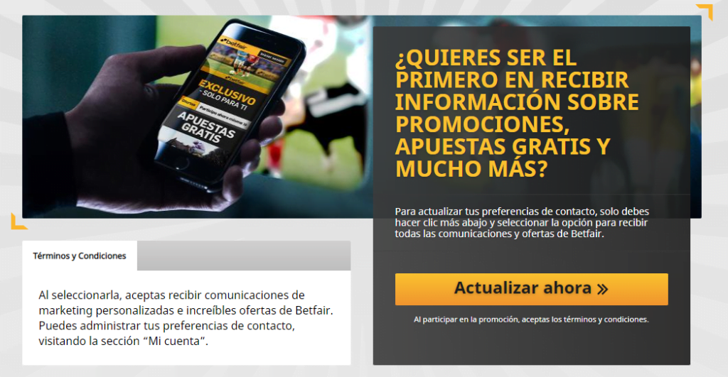 betfair bonos