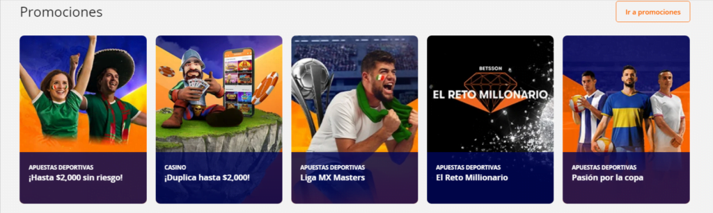 betsson oferta apuestas deportivas