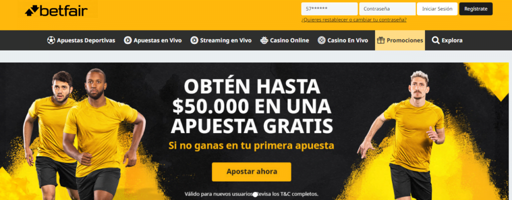 BETFAIR bono apuestas-deportivas