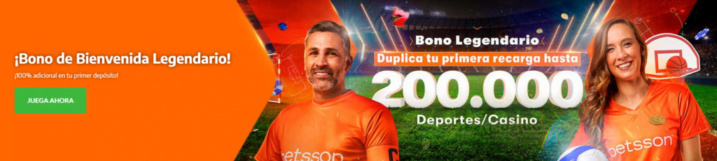 BETSSON bono apuestas combinadas