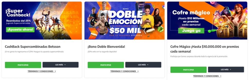 betsson bono parlays