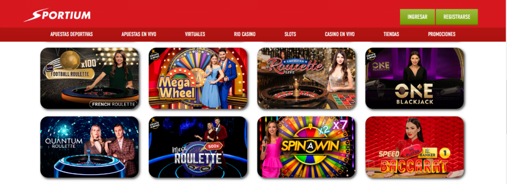 sportium casino online
