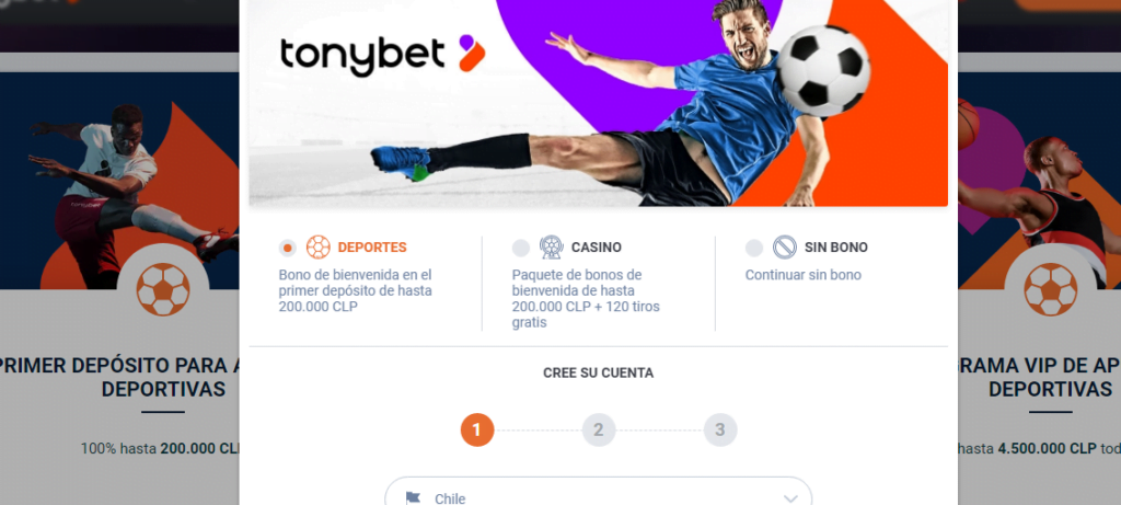 tonybet bono