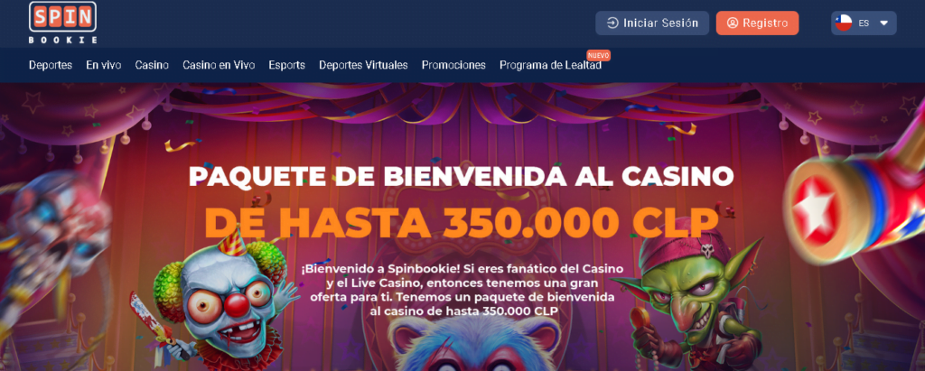 spinbookie chile