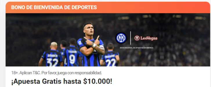 leovegas bono apuestas deportivas