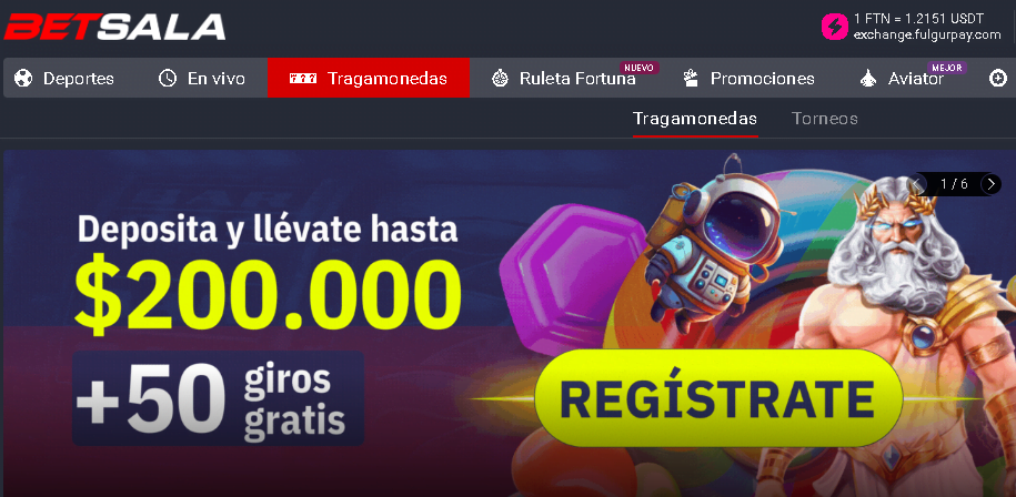 betsala oferta para casino