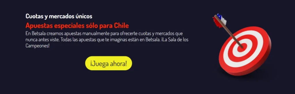 betsala oferta para deportes