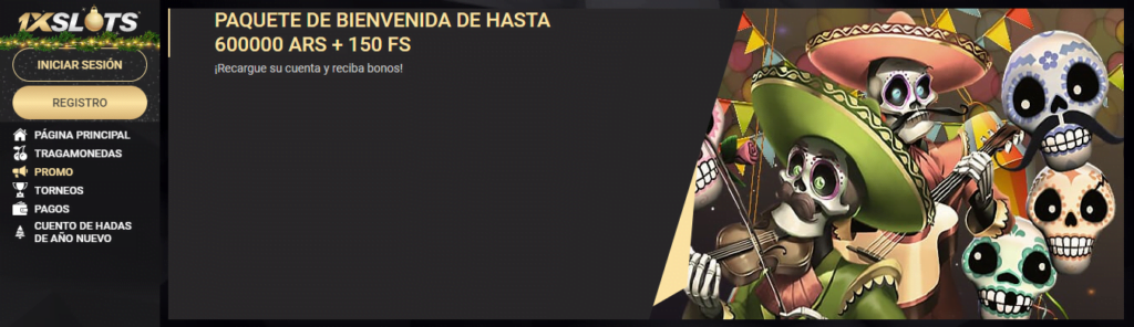 1xslot bono casino