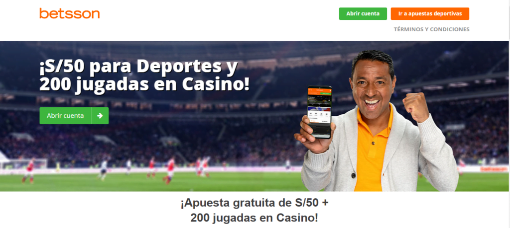 betsson bono apuestas deportivas