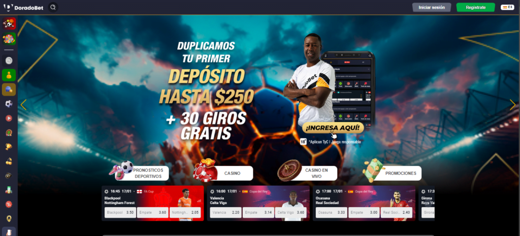 doradobet bono apuestas deportivas