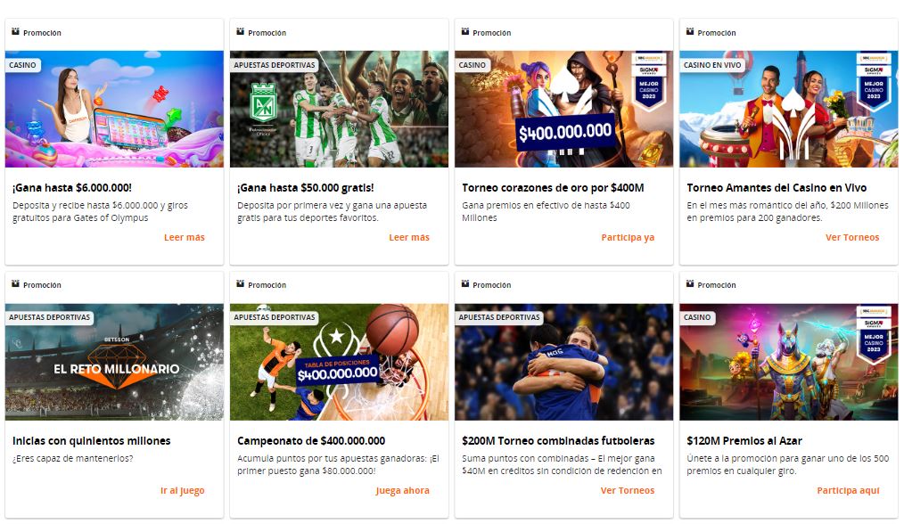 BETSSON bono sin depósito