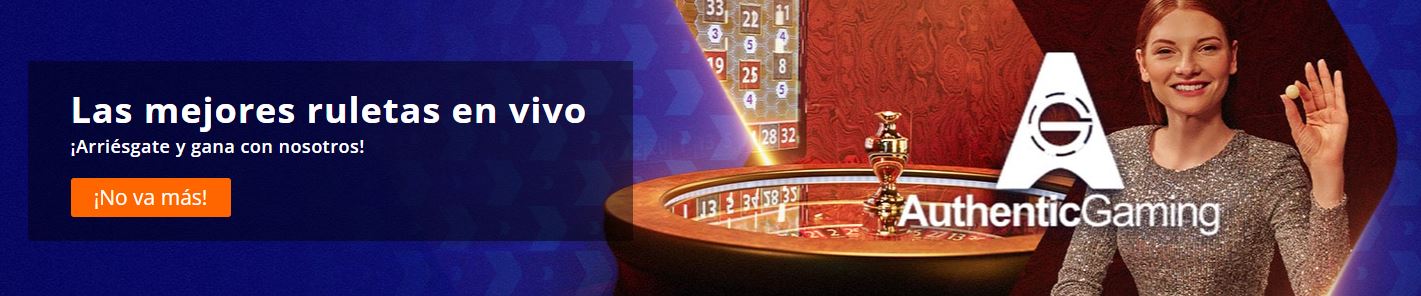 ruletas en vivo
