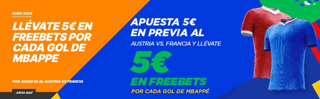 Promoción Kirolbet Mbappé