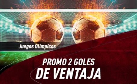 Sportium Juegos Olímpicos 2 goles de ventaja