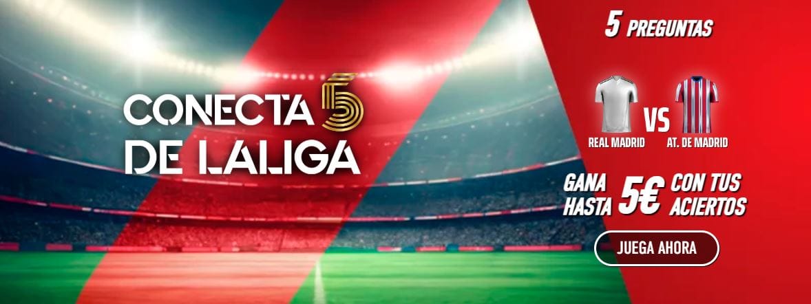 Sportium Conecta5 Real Madrid vs Atleti