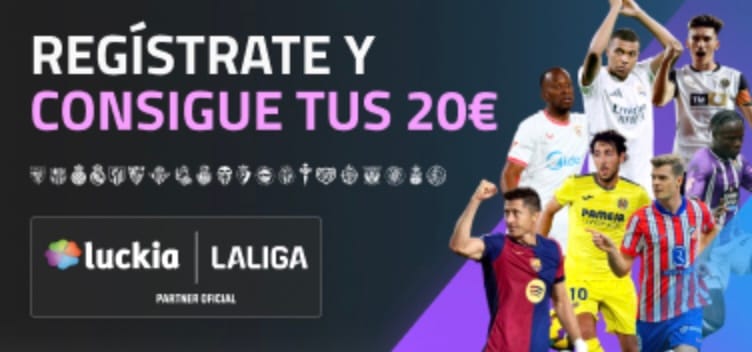 Bono sin depósito Luckia