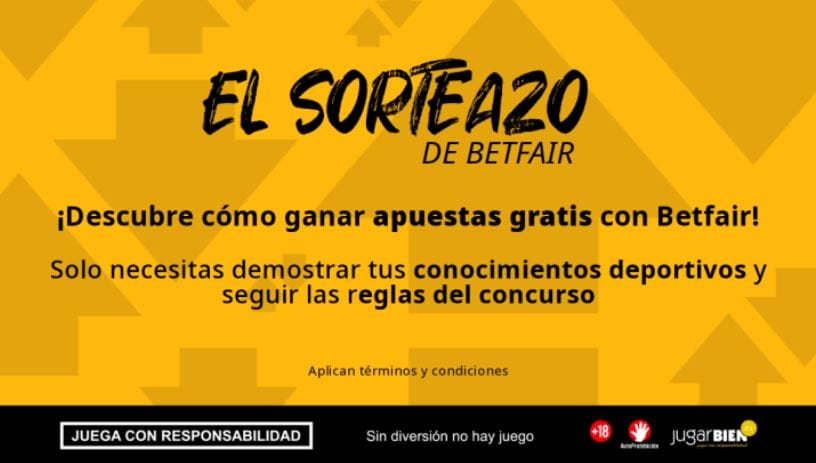 El Sorteazo de Betfair
