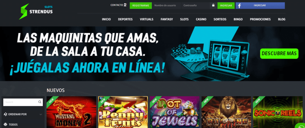 strendus bono casino online