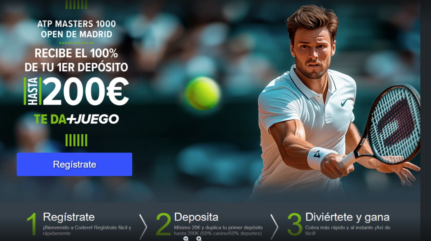 Codere bono Open de Madrid