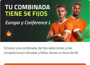 Luckia combinada Europa Conference League