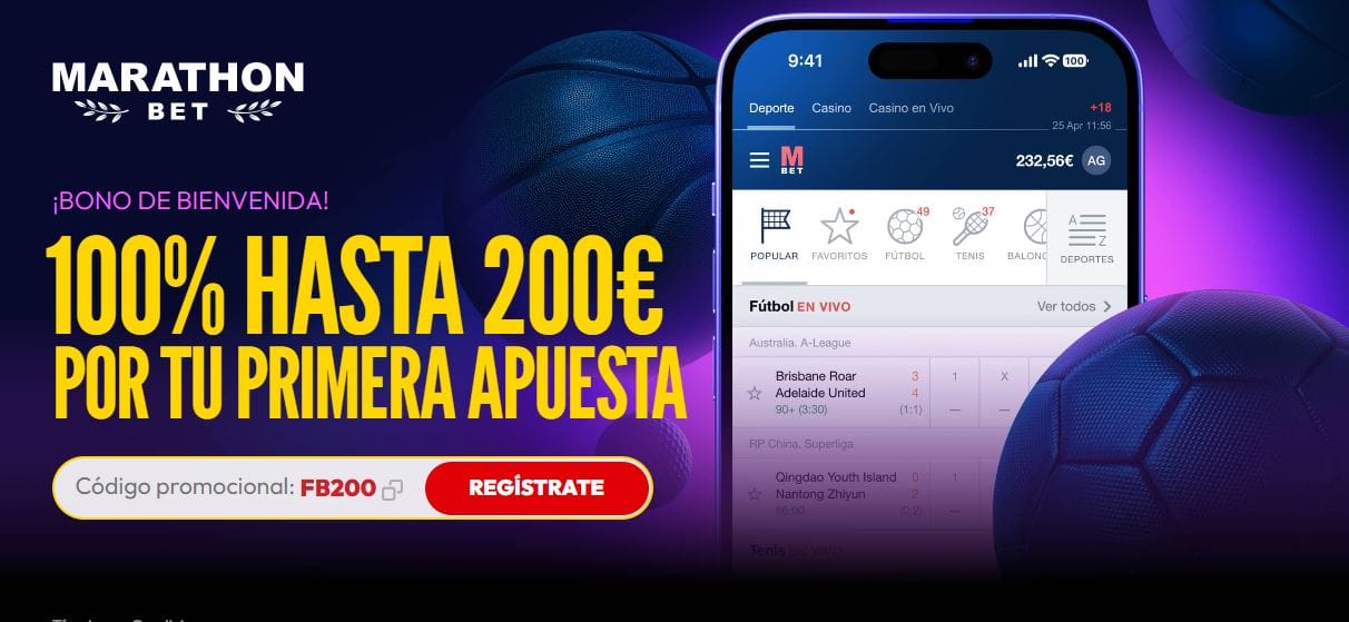 Marathonbet bono de bienvenida Champions League