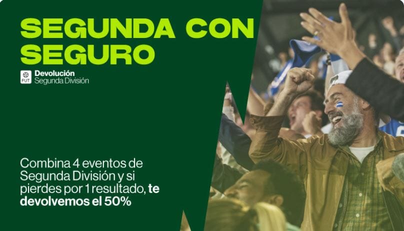RETAbet Segunda División con Seguro