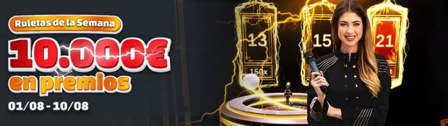 Codere ruletas de la semana