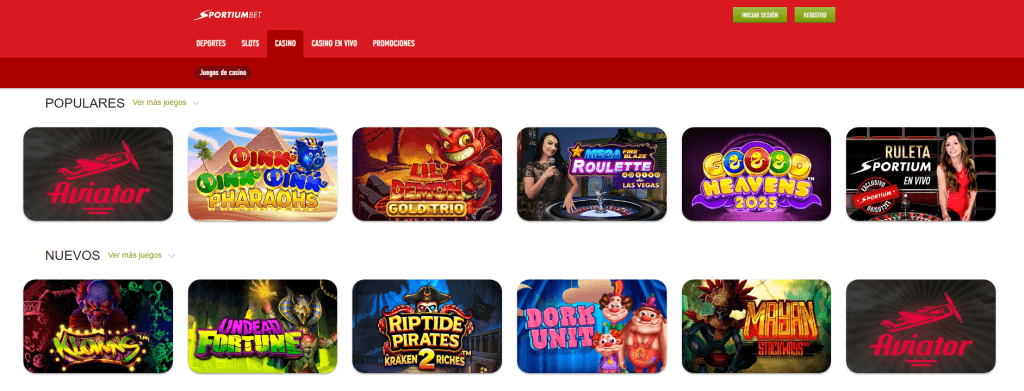 sportiumbet bono slots