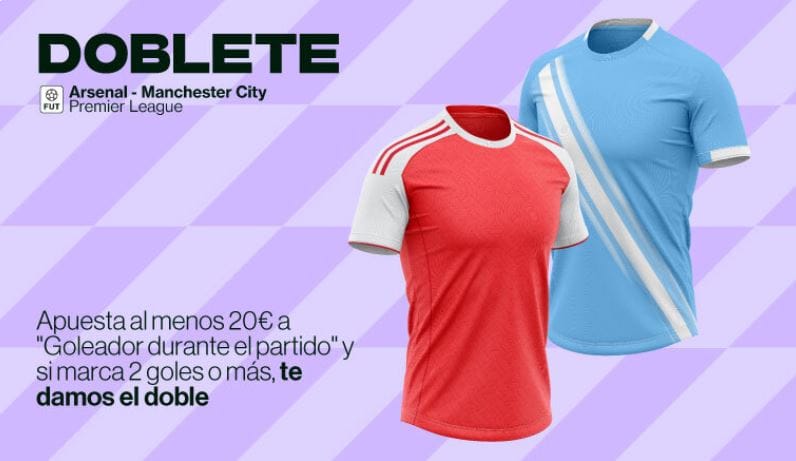 RETAbet Doblete Arsenal vs Manchester City