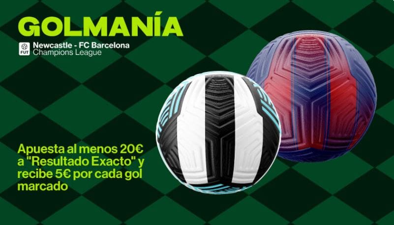 RETAbet Golmanía Newcastle vs Barcelona