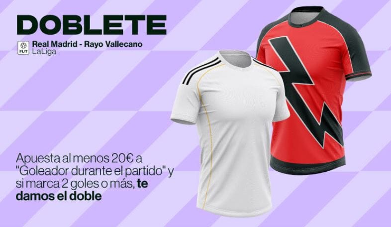 RETAbet Doblete Real Madrid vs Rayo Vallecano