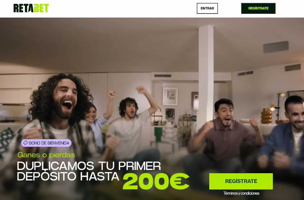RETAbet bono de bienvenida