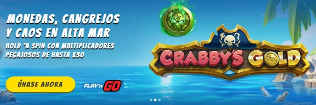slot crabby's gold playjango
