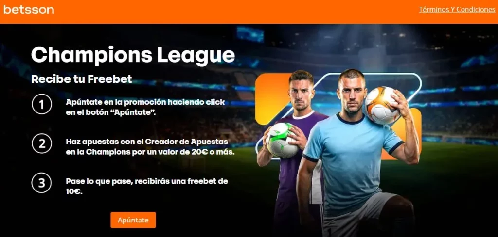 Betsson Champions League Clasificación