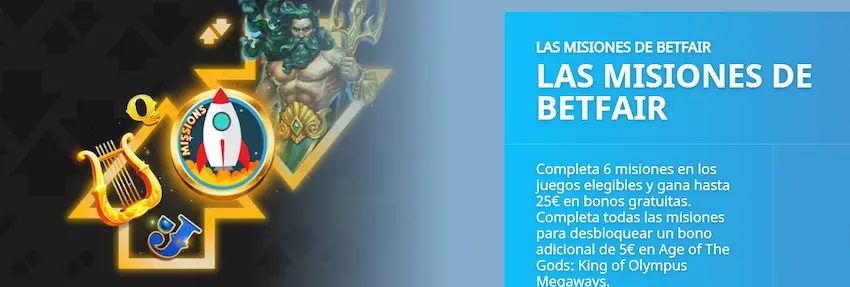las misiones de betfair misiones betfair