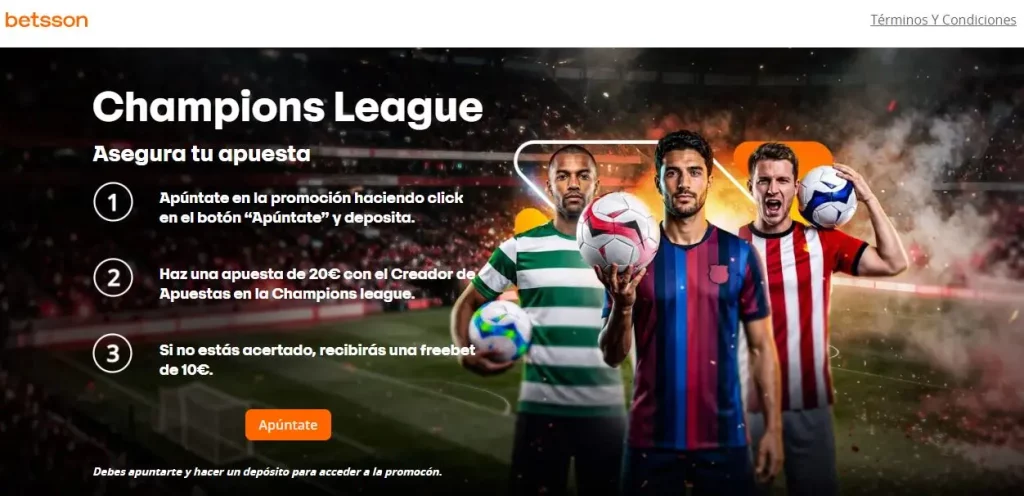 betsson champions league